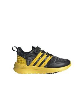 LEGO x adidas Racer TR Toddler Boy Size 6.5 Black Yellow Sneakers Tennis Shoes
